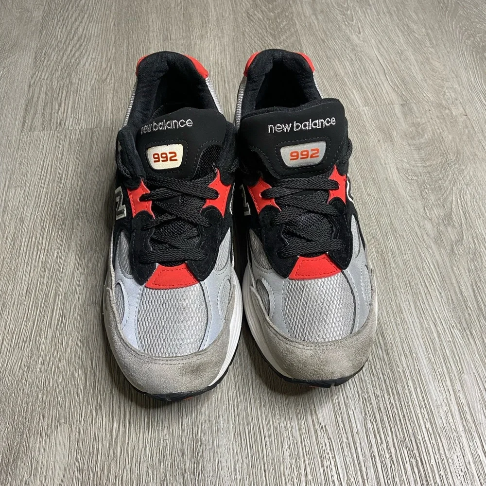 New Balance 992 x DTLR Discover & Celebrate DMV Mens Shoe Size 7 Gray Preowned - Picture 2 of 8